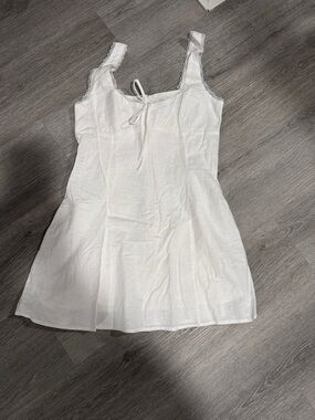 Princess Polly White Mini Sundress